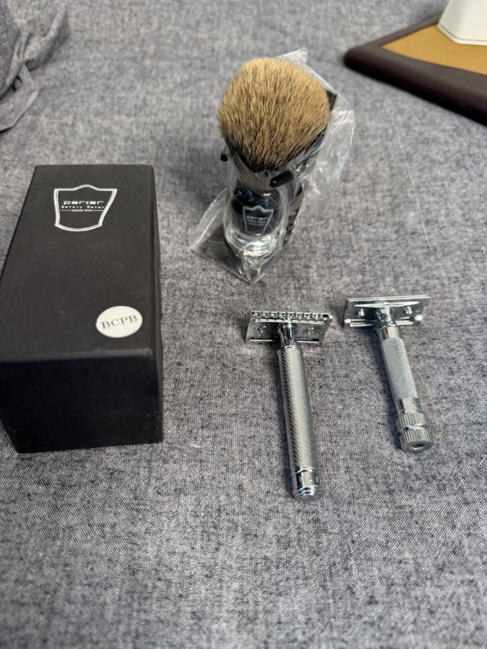 Wet Shaving Lot - Mühle & Merkur Safety Razors + New Parker Badger Shave Brush